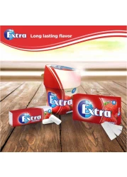 ريغلي إكسترا علكة بنكهة الفراولة 14 غرام حزمة من 30