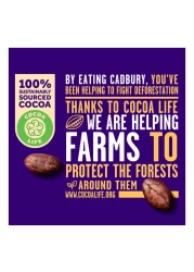 Cadbury Dairy Milk Bubbly Milk Chocolate Sharing Pack, 168g