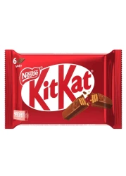 Nestle KitKat 4 Finger Milk Chocolate Wafer, 35.5g Pack of 6