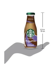 Starbucks Frappuccino Mocha Coffee Drink, 250ml Pack of 2