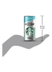 Starbucks No Added Sugar Doubleshot Coffee Drink, 200ml