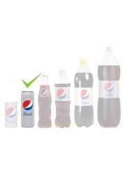 Pepsi Diet Cola Beverage Cans 330ml Pack of 6