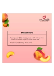 Hollinger Bio Peach Juice 1L