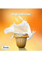 دانيت حلى كريم الكراميل 80 غرام حزمة من 8