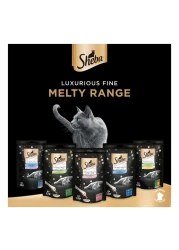 Sheba Cat Food Melty Chicken Flavor Creamy Treats, 12g Pouches (Pack of 48)
