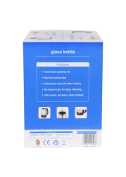 ماي تشويس غلاية كهربائية MKT-233G سعة 1.7 لتر أسود