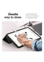 سبيغن الترا هايبرد برو حافظة مع حامل أقلام لجهاز آبل آي باد 10.9 بوصة (2022) - أسود