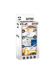 Power Joy 1:43 Dubai City RC Car Set Multicolour Pack of 4