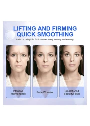 Anti Wrinkles Face Massager for Facial and Neck, Face Sculpting Tool Vibration Massager Device with 3 Color Modes for Skin Care,Firm,Smooth and Tightens Sagging Skin