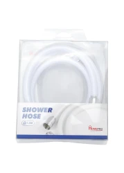 هوم برو خرطوم استحمام من البولي فينيل كلوريد 1.5 متر - أبيض