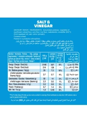 Pringles Salt and Vinegar Potato Chips, 40g