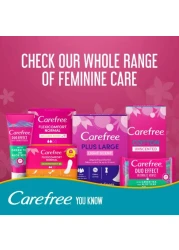 Carefree Plus Large Light Scent Pantyliners 48 Liners