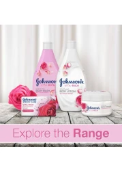 جونسنز فيتا-ريتش لوشن الجسم المهدئ بماء الورد 400 ملل