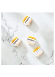 جيليت فينوس و أولاي موس حلاقة للنساء مع شفرات إعادة التعبئة 4 قطع بيضاء