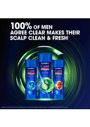 Clear Shampoo For Men Anti Dandruff Shampoo Shower Fresh 400ml