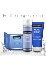 Neutrogena Face Wash Deep Clean Gel, suitable for all skin types, 200ml