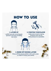 NIVEA MEN Sensitive Shaving Gel With Chamomile And Hamamelis 200ml