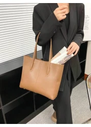 حقيبة حمل فاخرة من جلد البولي يوريثان عصرية وراقية، تصميم عالي الجودة متميز عصري للسيدات