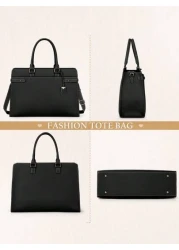 NEWHEY Women s Large Capacity Tote Bag For Autumn Winter Business Casual Woman Bag Pefect For Office Business And Work Tote Bags For Ladies Work Bag Women Ideal For Everyday Elegance Special Occasions