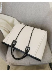 Minimalist Large Capacity Tote Bag Tote Bag Large Best Fall Inspo Ideas