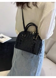 حقيبة صدف للنساء أزياء بسيطة محمول باليد أسلوب أساسي حقيبة كتف كاجوال حقيبة كروسبودي