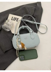 1 حقيبة يد للنساء من المواد البولي يوريثان المقاومة للخدش والاهتراء، مناسبة للتسوق والمواعدة والحفلات وأثناء