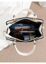 Fashionable Handbag With Pom Pom Decoration Multi Layer Crossbody Bag Suitable For Dating White Collar Workers Best Mothers Day Gift Ideas Mother Day Gifts Mom Gifts Mommy s Essentials Mommy Bag For G