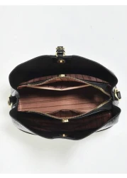 Bucket Bag With High End Embossed Design Large Capacity Women Handbag With Three Layer Pockets Simple Crossbody Bag Stylish Versatile Mini Bag Business Casual Women Bag Perfect For Office Business And