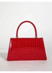 Women s Solid Color Mini Square Satchel Evening Bag Elegant Dinner Chain Bag For Women Elegant Exquisite Patent Square Evening Bag For Party Dinner Bag Clutch Bag For Party Girl Woman For Female Perfe