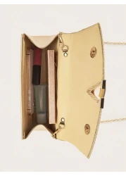 حقيبة سهرة المتوهجة للسيدات أنيقة وعصرية، مثالية للأعياد والحفلات والزفاف وعشاء زفاف وذكرى الميلاد، تنسق مع