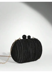 SHEIN BAE Women s Elegant Solid Color Minimalist Chic Evening Clutch Bag Valentines