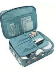 1pc Cosmetic Bag Set Toiletry Organizer Bag Travel Makeup Bag Lightweight Travel Essential Jewelry Organizer Lip Gloss Organizer Nail Polish Organizer Cosmetic Storage OrganizerSummer Travel Vacation