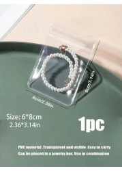 1pc Spacious Lightweight Portable Travel Toiletry Bag Multifunctional Cosmetic Makeup Organizer Pouch With Zipper Closure Suitable For Lipstick Brushes Skincare Phone Coins Small Items For Home Travel