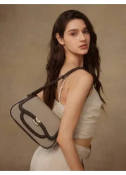 MOTF PREMIUM COLOR BLOCK TRIM SHOULDER BAG COMMUTE