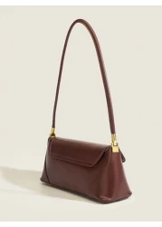 2025 Latest French Fashion Underarm Women Handbag Retro Minimalist Baguette Style High Quality Versatile Women Shoulder Bag