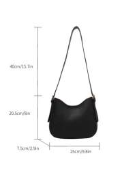 Minimalist Adjustable Strap Hobo Bag