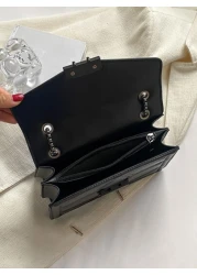 Quilted Flap Chain Square Bag For Teen Girls Women College Students Rookies White collar Workers Perfect for Office Work Business Commute Best Work Bag for Women