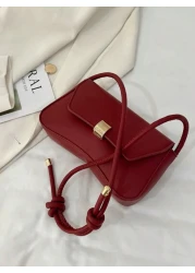 New Fashion Casual Metal Hardware Hot Selling Coin Small Purse Women Handbag Solid Color PU Leather