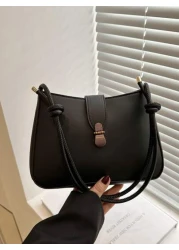 1pc Women s Minimalist All Match Underarm Bag High End Fashion Retro Large Capacity Petite Square Handbag Lightweight Casual Shoulder Tote Bag Suitable For Outing Shopping Gift