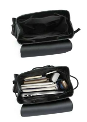 Men PU Floral Vintage Backpack Large Capacity Business Commuter Bag Stylish Casual Travel Laptop Bag Perfect Gift For Men Suitable For Students And All Occasions Lightweight Portable Design For Quick