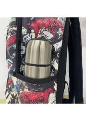 Seal Print Fashion Backpack Stylish Large Capacity Pockets Unisex Backpack Essential For Valentine s Day Travel Autumn Winter