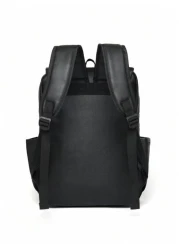 Men s High Capacity 15 6inch Flap Laptop Backpack Stylish Business Backpack Travel Backpack For College Commuting Father s Day Gift