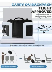 Large Capacity Travel Business Backpack Suitcase Backpacks Water Resistant Luggage Daypack With Dry Wet Separation Bag Large Travel Backpack For Women Men Carry On Backpack Hiking Backpack Waterproof