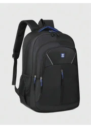 حقيبة مدرسية ذات سعة كبيرة متعددة الجيوب حقيبة كمبيوتر محمول ذات أقسام متعددة حقيبة ظهر وظيفية حقيبة كتف حقيب