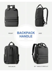 Large Capacity Business Backpack Travel Suitcase Backpacks Water Resistant Luggage Daypack Large Travel Backpack For Women Men Carry On Backpack Hiking Backpack Waterproof Outdoor Sports Rucksack Casu