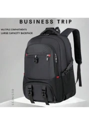 Large Capacity Fashion Backpack With USB Charging Port Shoe Compartment Stylish Multi Function Durable Oxford Fabric Backpack Suitable For Business Travel And School Use