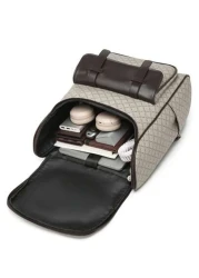 Men s Flip Top Casual Backpack Large Capacity Laptop Backpack Business Travel Backpack Suitable For Commute Back To School Father s Day Gift Travel