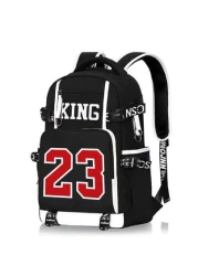 Digital Print Backpack High School College Student Bookbag Contrast Color Casual Versatile Backpack With Large Capacity Multiple Compartments Brand Lightweight Suitable For Men Laptop Sports Travel Us