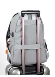 Large Capacity Shoulder Bag For Commuting With Computer Compartment Business Casual Backpack For College Students Water Proof Travel Bag Rucksack Summer College Bag For Books Multi Functional Casual G