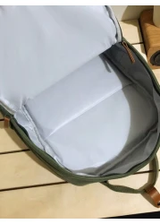 حقيبة ظهر كاجوال من القطيفة خفيفة الوزن للمراهقين، مناسبة لحمل كمبيوتر 14 بوصة، حقيبة سفر، هدايا عيد الميلاد،